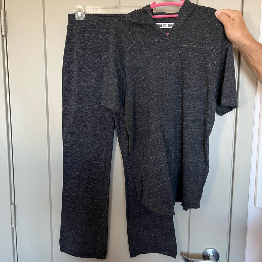 Matching Loungewear Set- Top and Pants